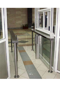 Couloirs de contrôle d'accès mi-hauteur HSB KABA